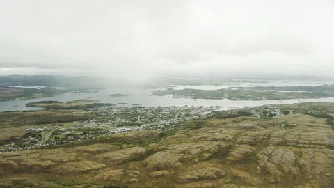 Norwegian City Rorvik 스톡 동영상 95557296
