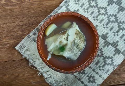 Norwegian fish soup Фото