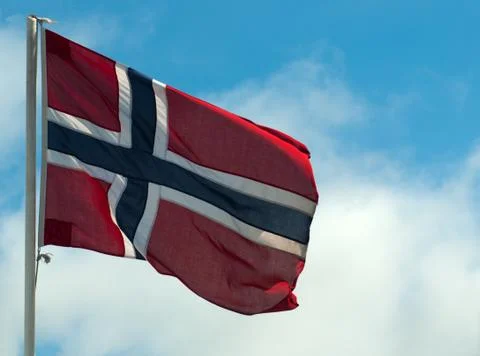 Norwegian Flag Stock Photos