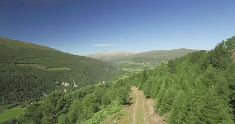 Norwegian Highlands Summer Video stock 142965287