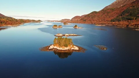 Norwegian Islands 5 Stock Footage 121139971