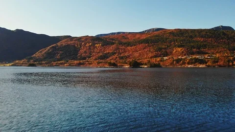 Norwegian Islands Stock Footage 120991748