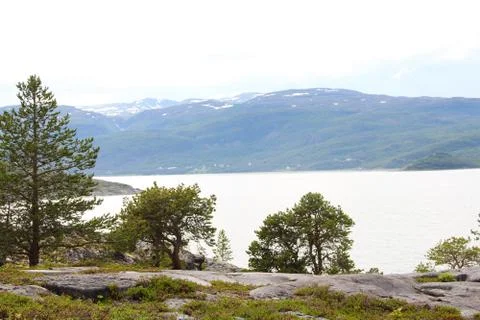 Norwegian landscape Stock Photos