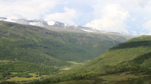 Norwegian Mountain range Stock Footage 27520042