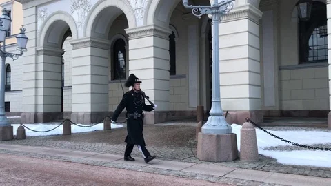 Norwegian royal guard Видео 100877399