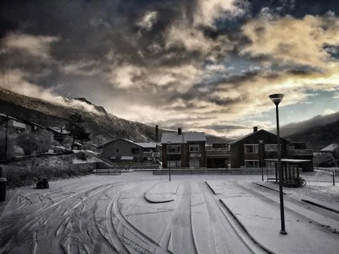 Norwegian Town Stock Photos