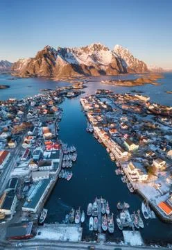 Norwethian landscape Stock Photos