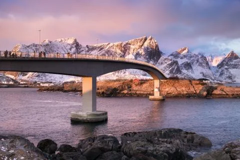Norwethian landscape Stock Photos