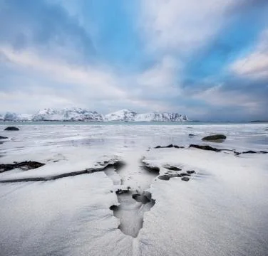Norwethian landscape Foto stock