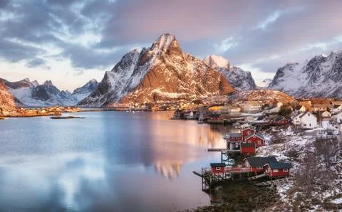 Norwethian landscape Stock Photos