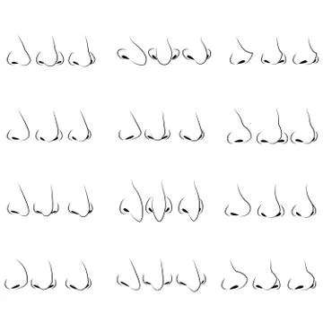 Nose Stock Illustration