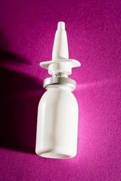 Nose spray Stock Photos