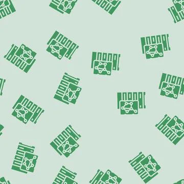 Nosql database glyph vector seamless pattern 스톡 일러스트