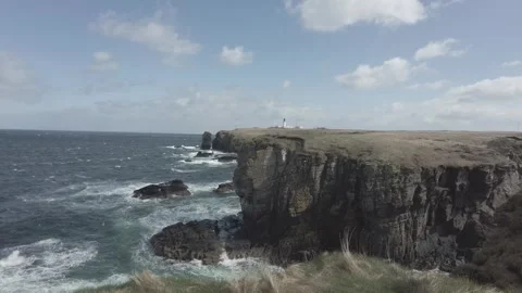 Noss Head Lighthouse 스톡 동영상 273570182