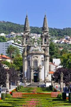 Nossa senhora da consolacao e dos santos passos church (aka sao gualter churc Stock Photos