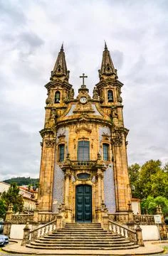 Nossa Senhora da Consolacao e dos Santos Passos Church in Guimaraes, Portugal Foto stock