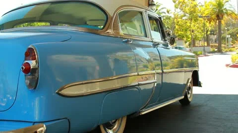 Nostalgia Chevrolet Stock Footage 20464064
