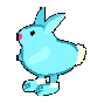 Nostalgia wind up toy pixel art vector illustration Stock Illustration