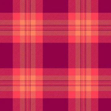 Nostalgic check plaid textile, poncho tartan texture vector. Shabby pattern.. Stock Illustration