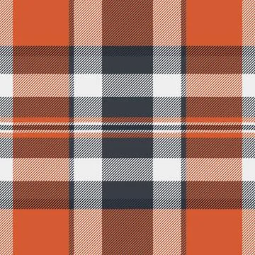 Nostalgic check vector tartan, royal texture plaid fabric. Deep seamless ba.. 库存插图