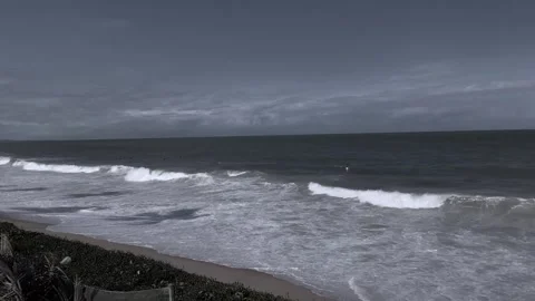 Nostalgic Ocean Waves Stock Footage 316647002