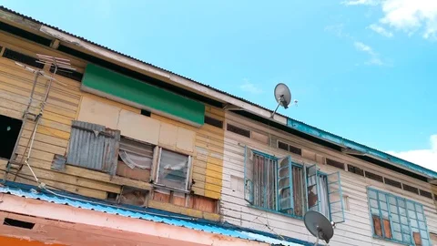 Nostalgic Shophouse Stock Footage 106346201