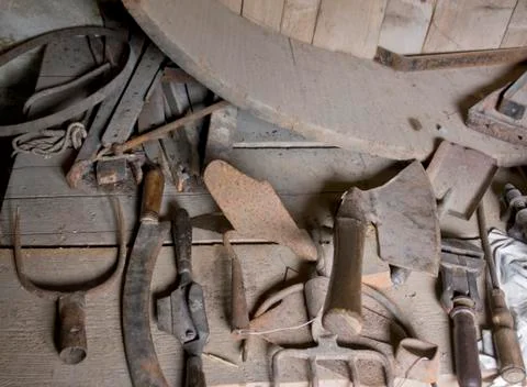 Nostalgic tools Stock Photos