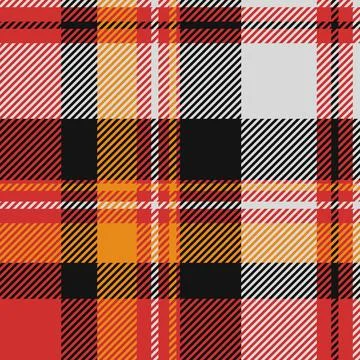 Nostalgic vector pattern seamless, layer check textile plaid. Club tartan f.. Stock Illustration