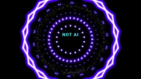 NOT AI. Artificial Intelligence Stock Footage 261925444