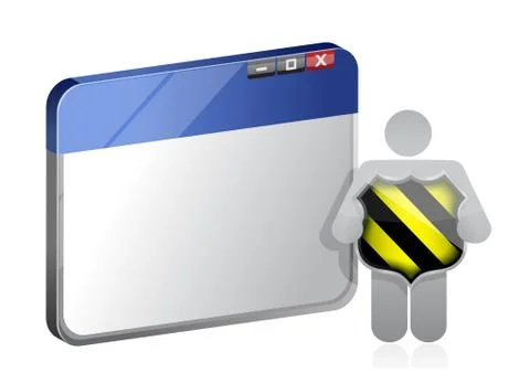 Not allowed Ilustración de archivo