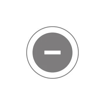Not Allowed Sign, web icon Stock Illustration