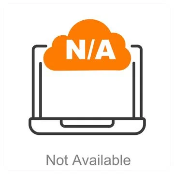 Not Available Stock Illustration