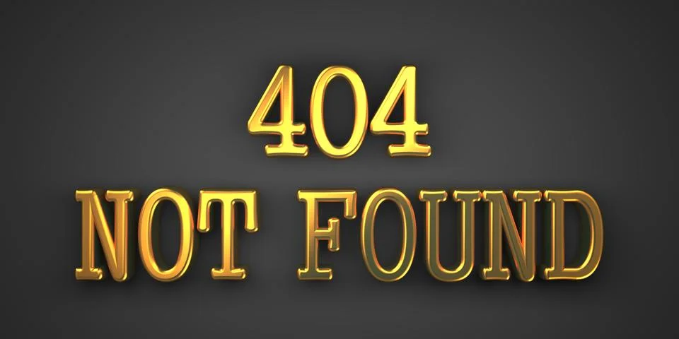 Not Found Error. Information Concept. Stock Illustration