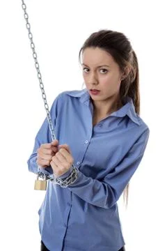Not going to get away Foto stock