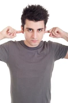 Not hearing Stock Photos