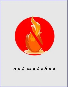 Not matches Stock Illustration