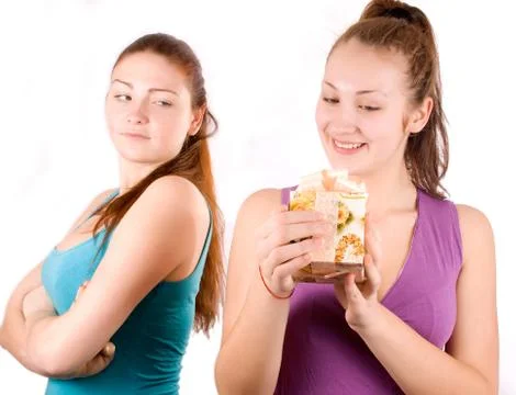 Not share a gift Stock Photos