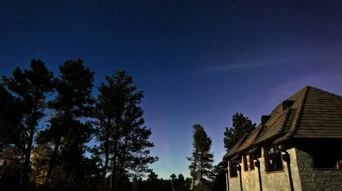 Not So Northern Lights Stock Footage 54740150