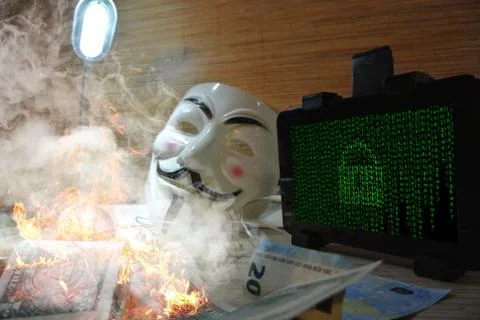 Not a successful hacking of a secure operating system Foto stock
