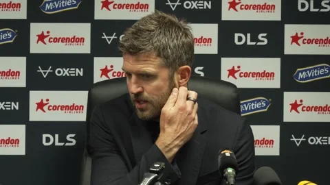 'To not take away anything is hugely disappointing' -Carrick reacts to Man Utd' Video stock 343147350