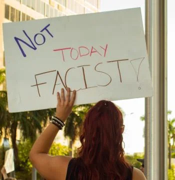 Not Today Fascist Stock Photos