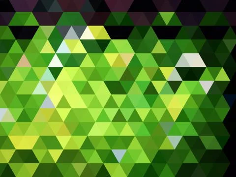 A notable illustration of handsome geometric pattern of colorful rectangles Stock Illustration