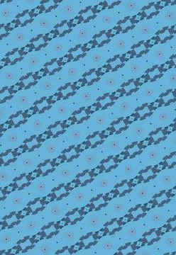 Notched crest wave texture pattern texture with ghost sky, deep berry, and da Stock Illustration