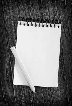 Note and pencil Photos