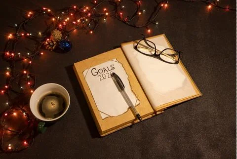 Note book before 2020. Be prepared for everything, Miracle is close. Stock Photos
