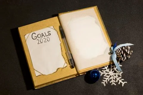 Note book before 2020. Be prepared for everything, Miracle is close. Stock Photos