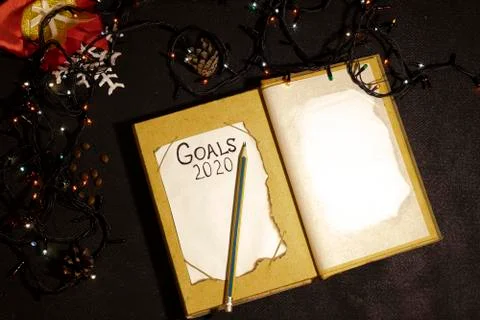 Note book before 2020. Be prepared for everything, Miracle is near, just make Stock Photos