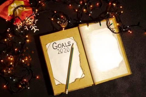 Note book before 2020. Be prepared for everything, Miracle is near, just make Stock Photos