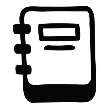 Note book icon Stock Illustration