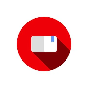 Note book icon. Vector Illustration. flat design elements. Stock Illustration